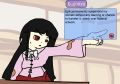Screencap of Media:KaguyaObjection.swf, which showed up on the /f/ board soon after the EPIKFAIL was over.