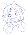 She doesnt know how to count to 20. drawn by deeptoot